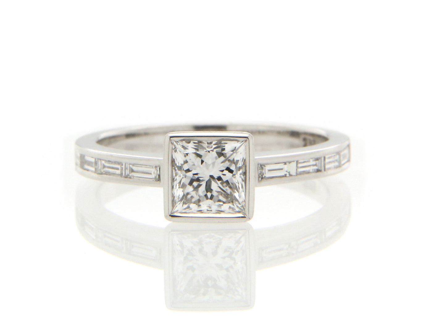 Princess Cut Diamond Engagement Ring image 0