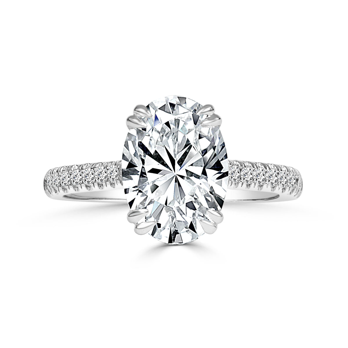 Venus - Oval Lab Grown Diamond Engagement Ring
