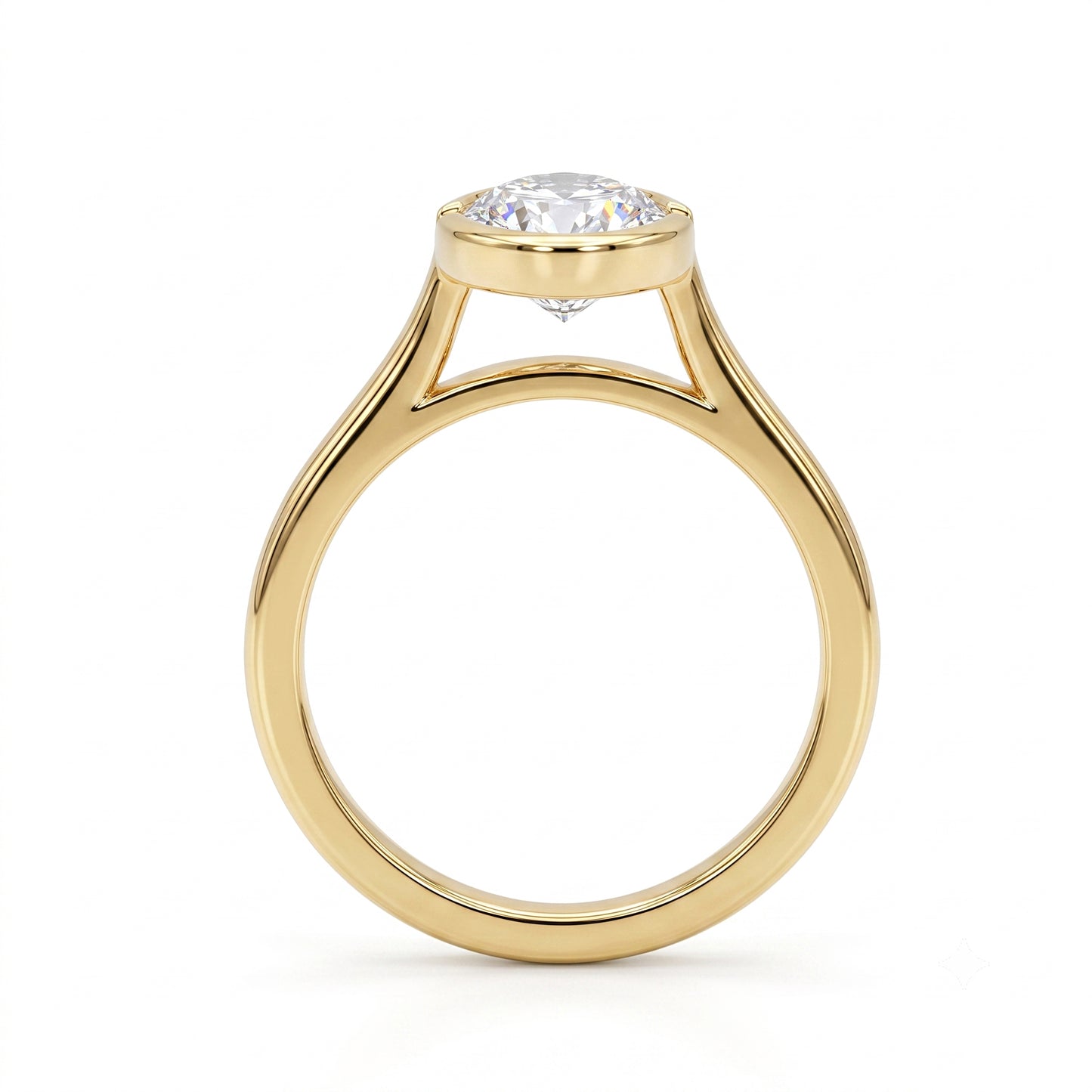 Helene -Oval Cut Lab Grown Diamond Engagement Ring