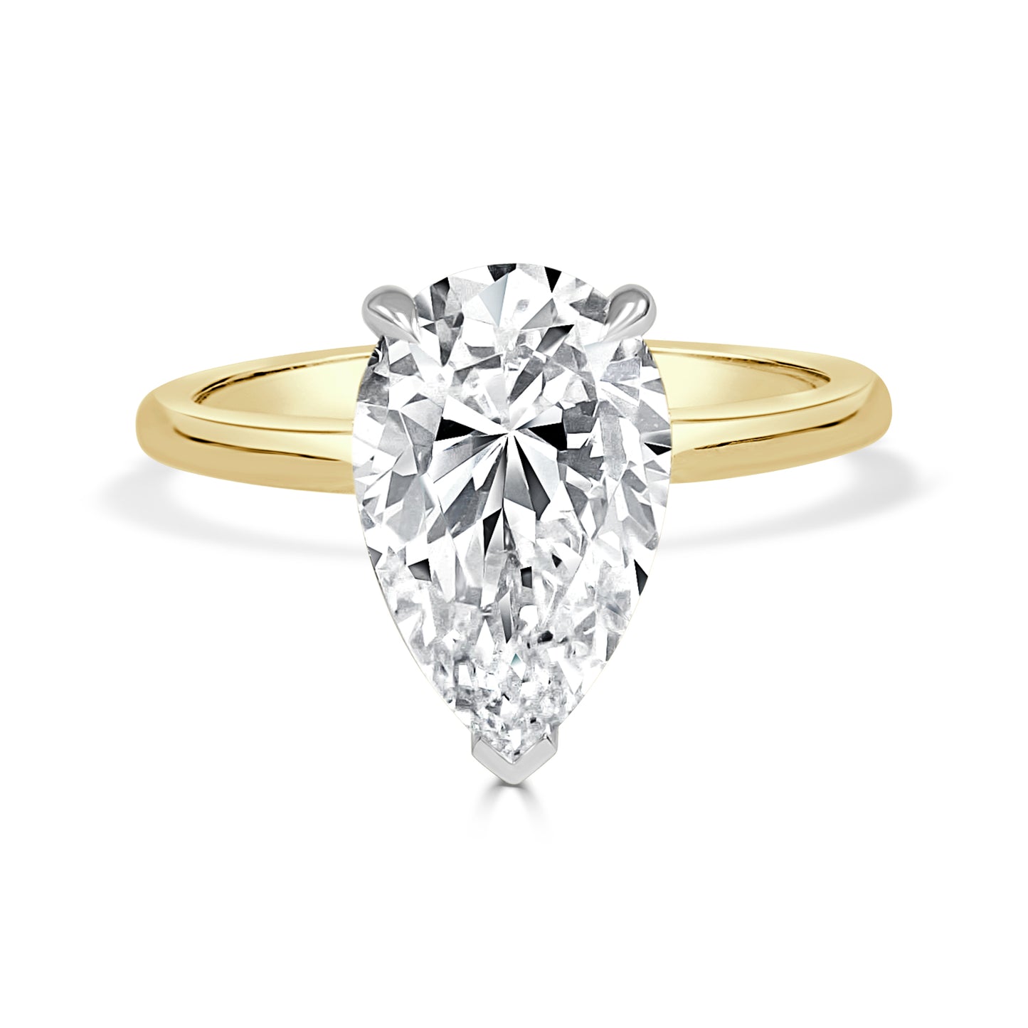Lunara - 3 Carat Lab Grown Diamond Solitaire Engagement Ring