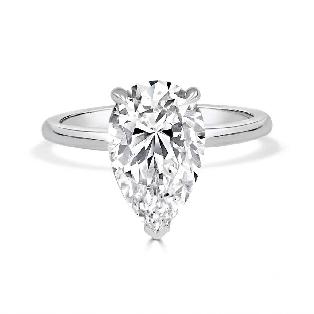 Lunara - 3 Carat Lab Grown Diamond Solitaire Engagement Ring