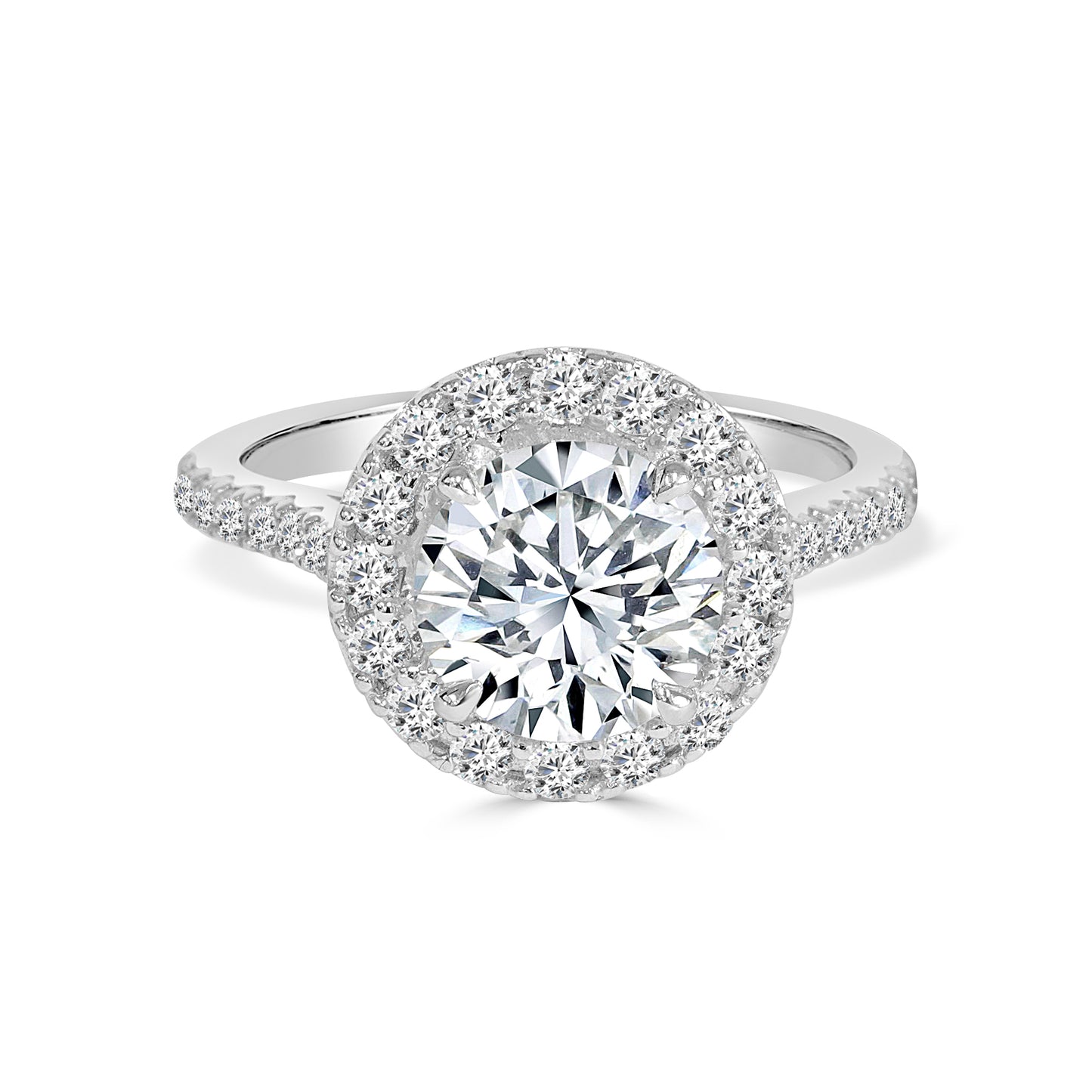 Freya - 2 Carat Natural Diamond Engagement Ring
