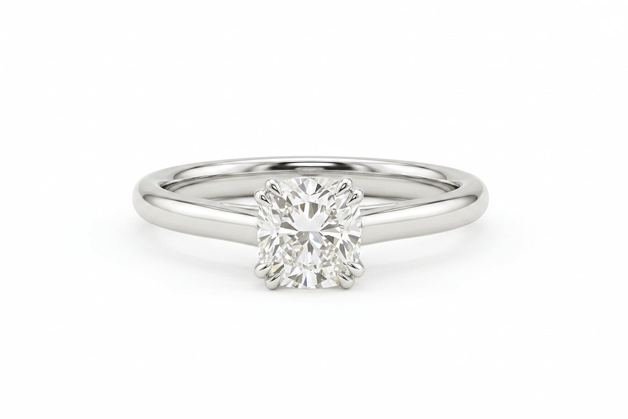 Zaniah - Natural Diamond Engagement Ring