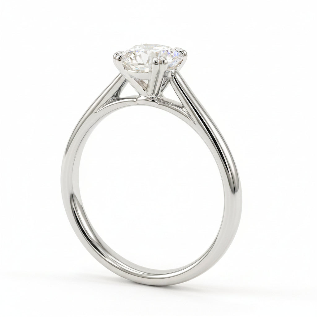 Zaniah - Natural Diamond Engagement Ring