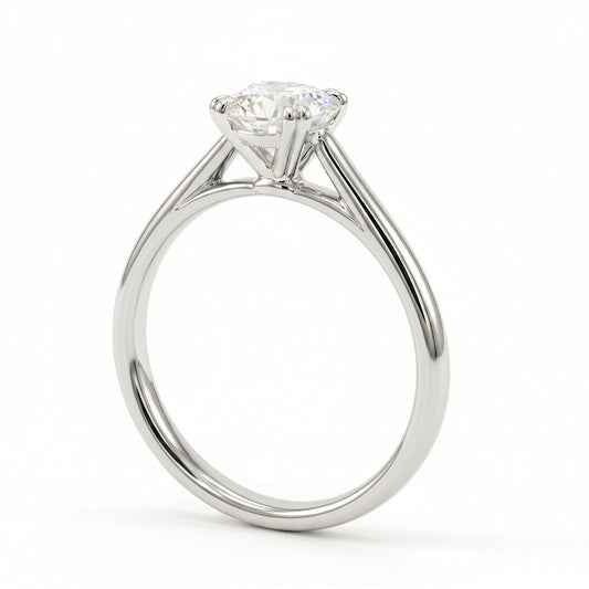 Zaniah - Natural Diamond Engagement Ring