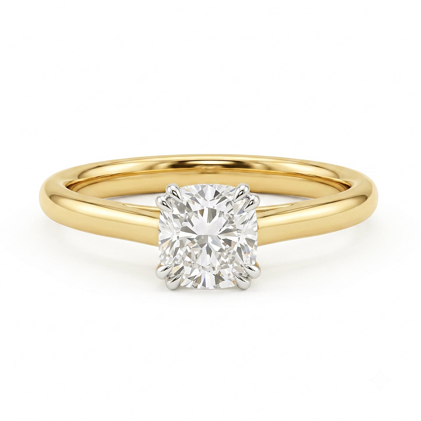 Zaniah - 1 Carat Natural Diamond Engagement Ring