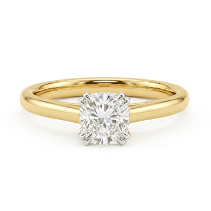 Zaniah - 1 Carat Natural Diamond Engagement Ring