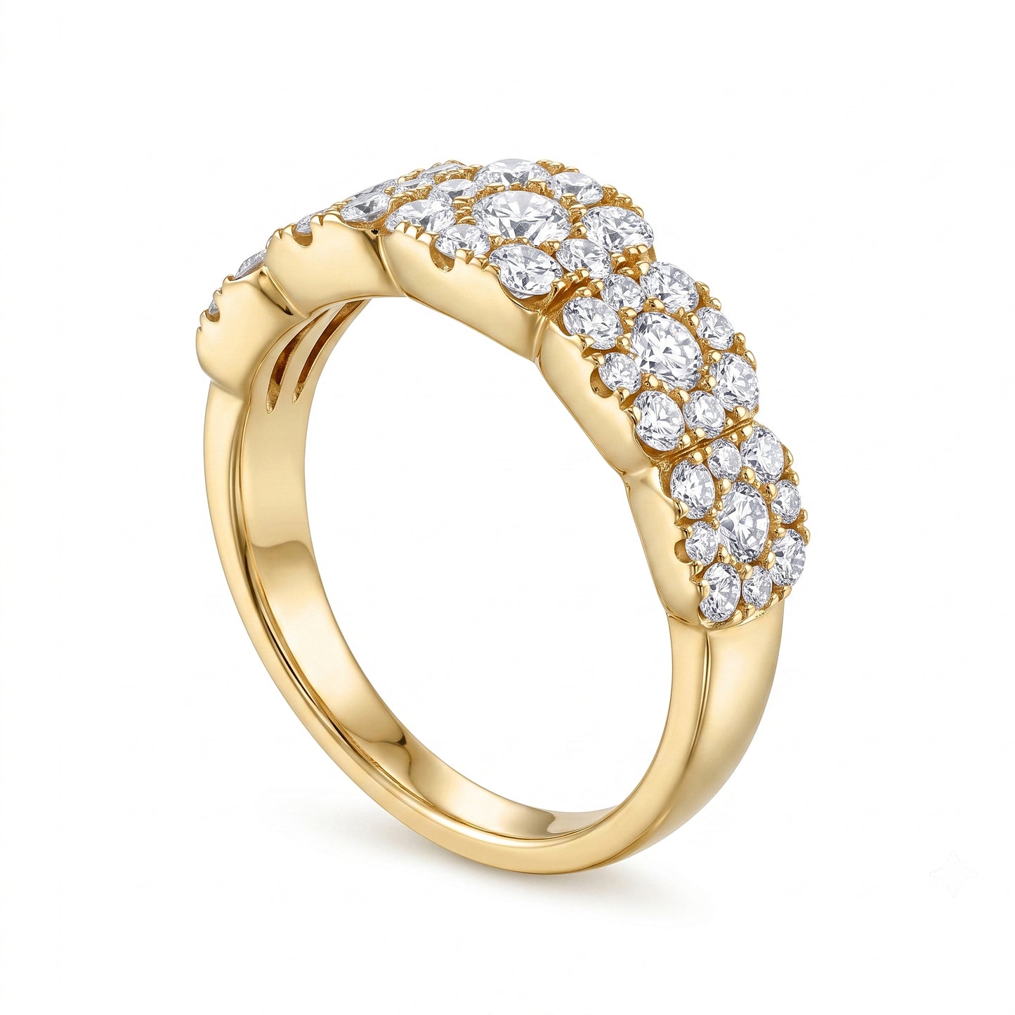 Round Brilliant Cut Diamond Dress Ring