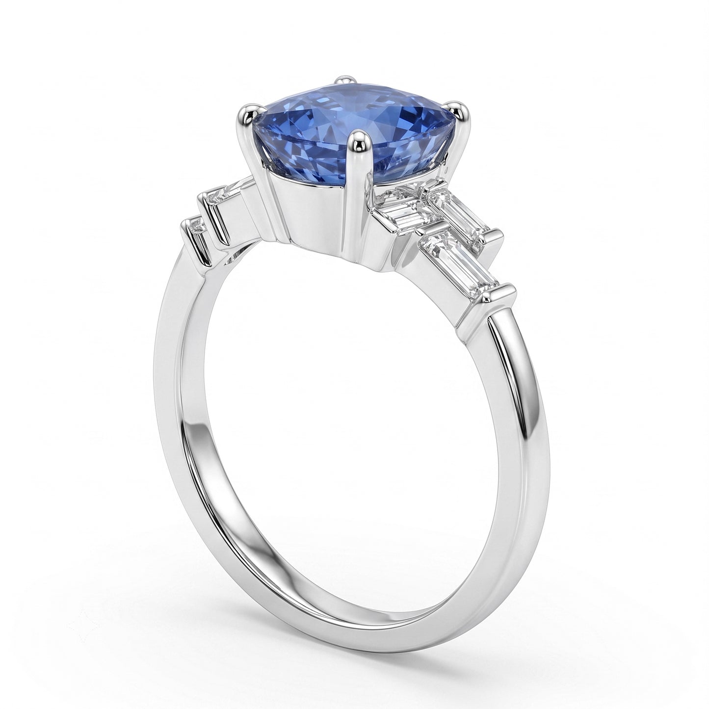 Sapphire & Diamond Dress Ring
