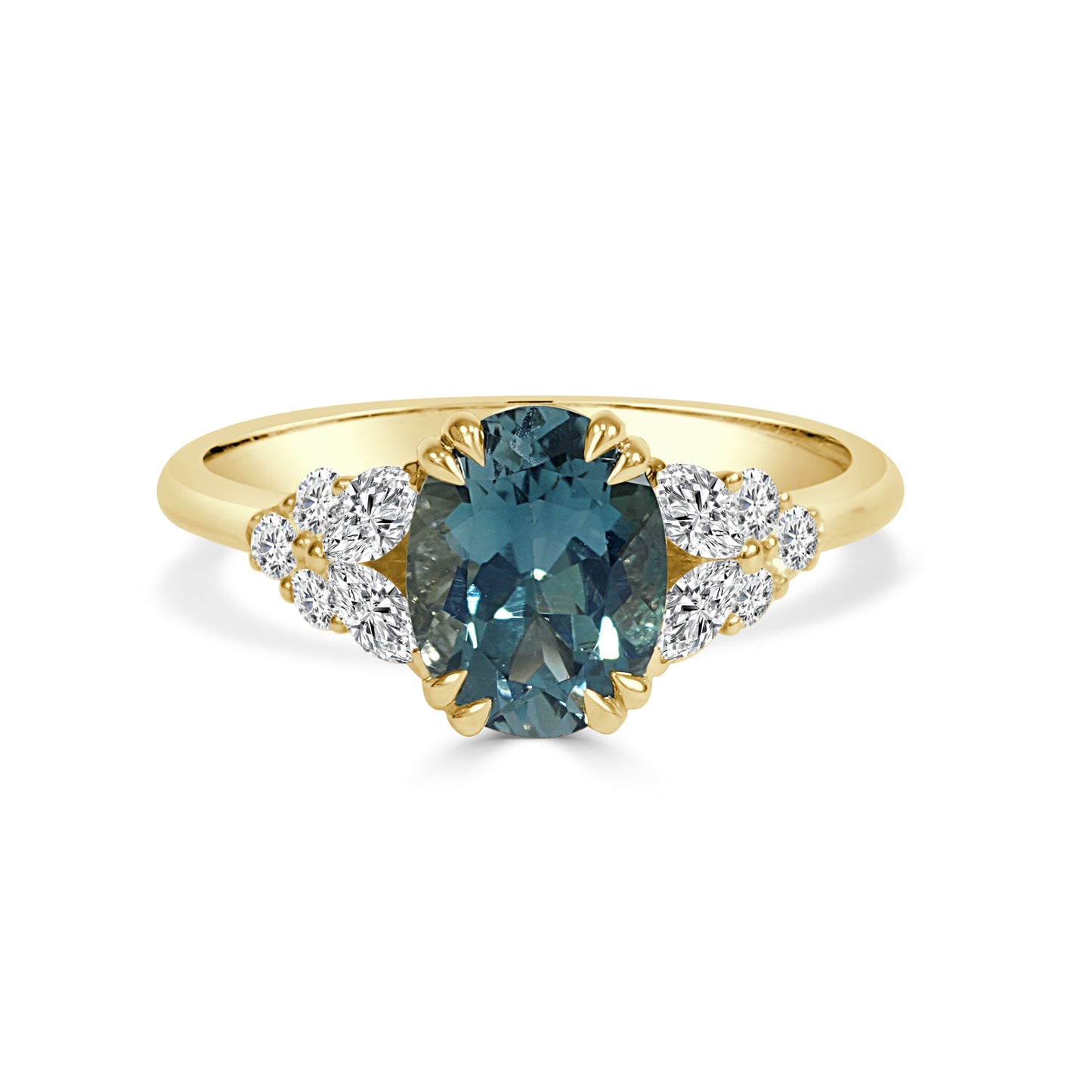 Green Tourmaline Dress Ring