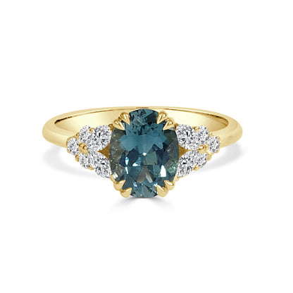 Green Tourmaline Dress Ring