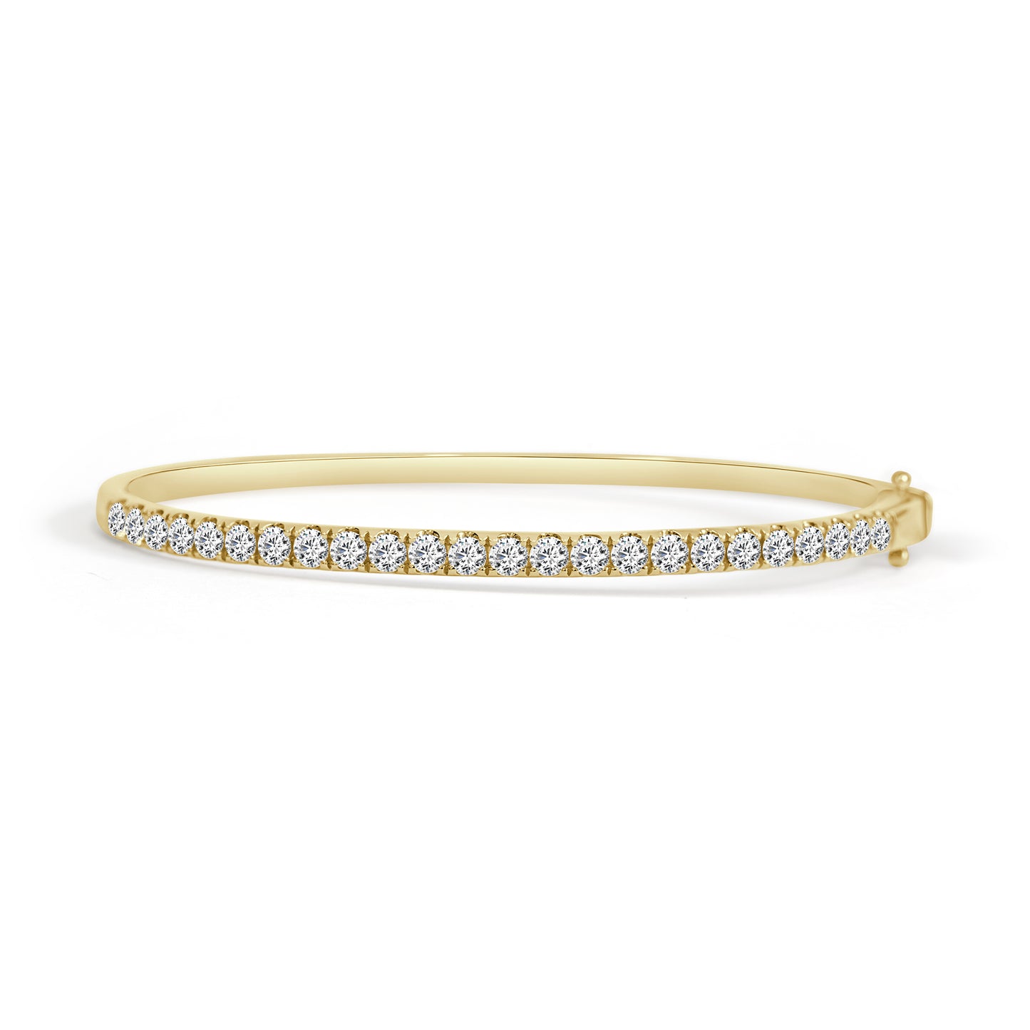2 Carat Natural Diamond Bangle