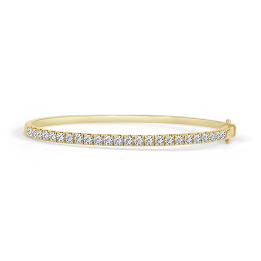 2 Carat Natural Diamond Bangle