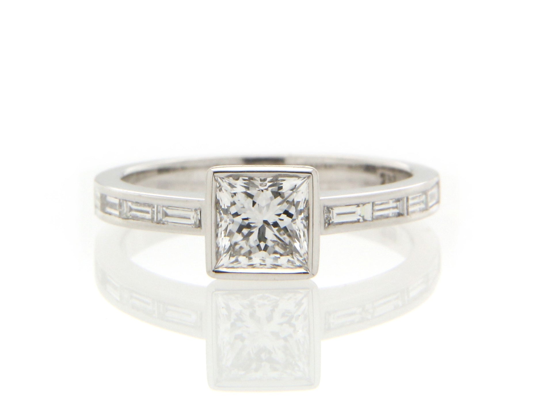 Princess Cut Diamond Engagement Ring image 0