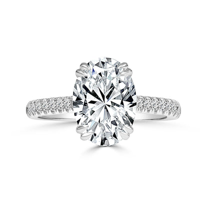 Venus - Oval Lab Grown Diamond Engagement Ring