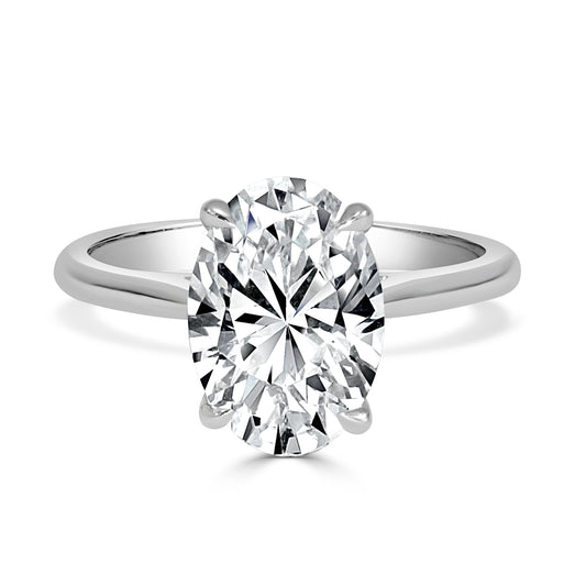 Lunara -Oval Lab Grown DiamondEngagement Ring