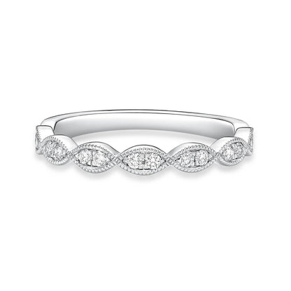 18K Marquise Diamond Dress Ring image 0