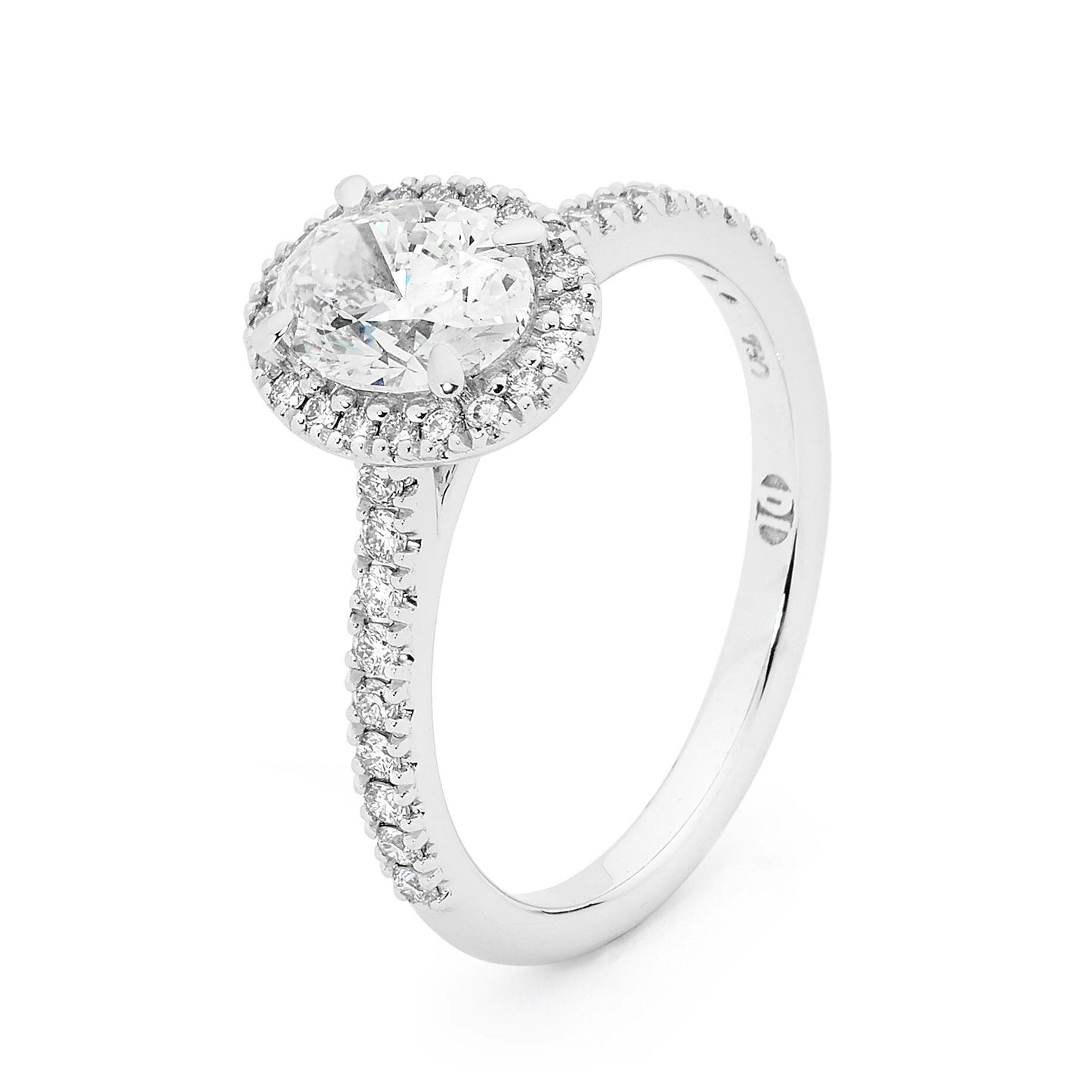 Estelle - Oval Cut Diamond Engagement Ring image 1