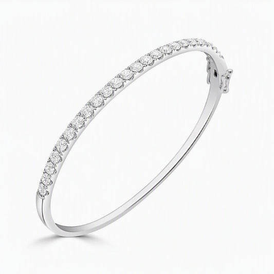 2 Carat Natural Diamond Bangle