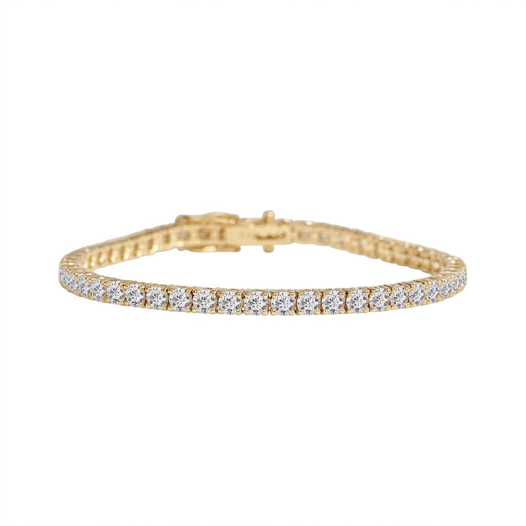 7 Carat Natural Diamond Tennis Bracelet
