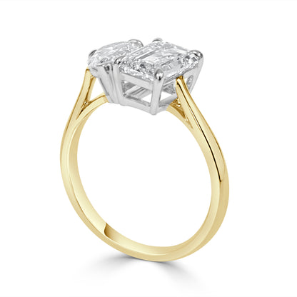 Mira - Duo Lab Grown Diamond Ring