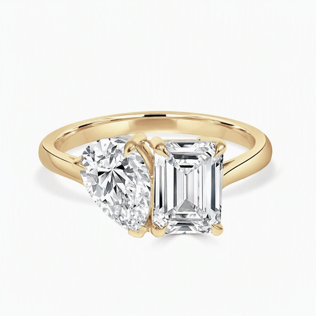 Mira - Duo Lab Grown Diamond Ring
