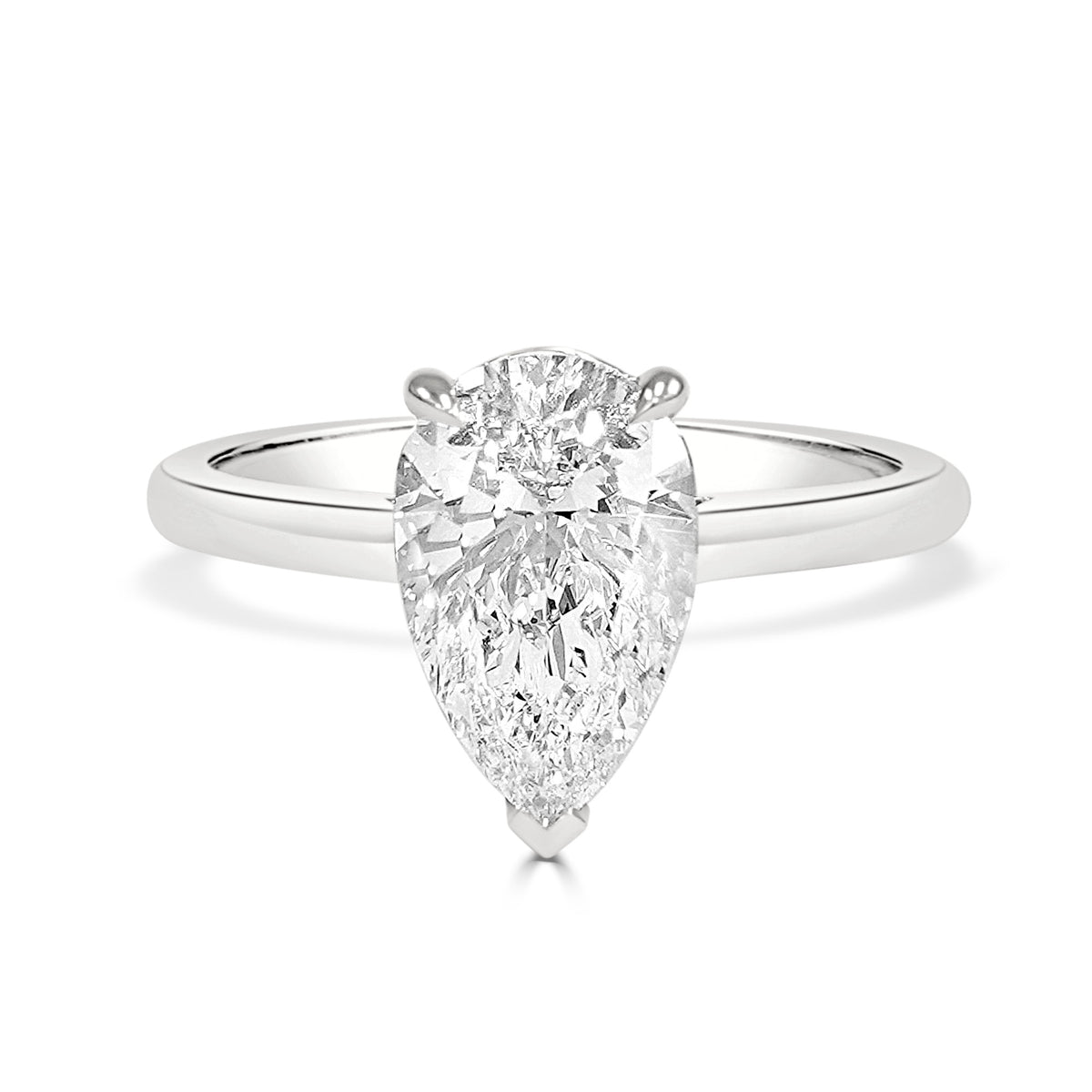 Lunara - White Gold Lab Grown Diamond Engagement Ring