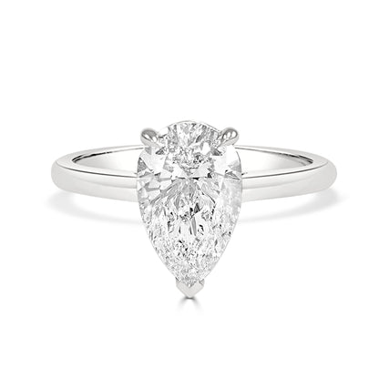 Lunara - White Gold Lab Grown Diamond Engagement Ring