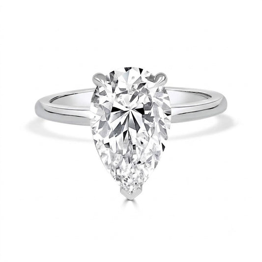 Lunara - 3 Carat Lab Grown Diamond Solitaire Engagement Ring