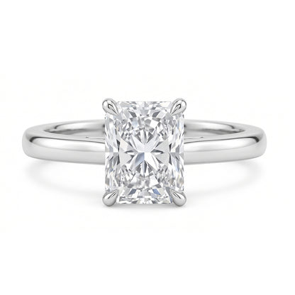 Indira - Radiant Cut Lab Grown Engagement Ring