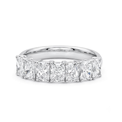 Radiant Cut Natural Diamond Dress Ring