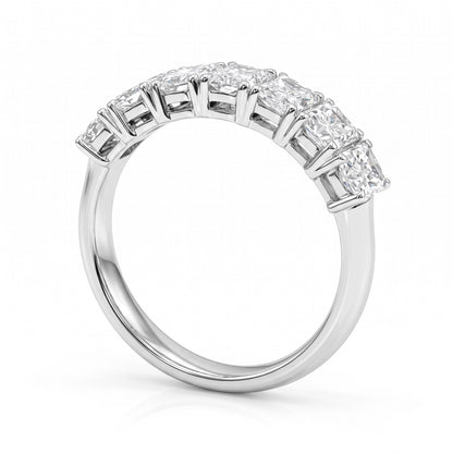 Radiant Cut Natural Diamond Dress Ring