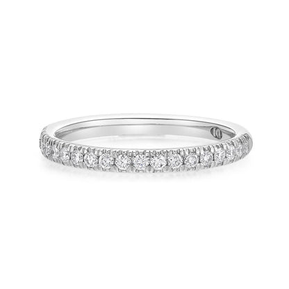 Venus - Round Brilliant Cut Diamond Band image 0