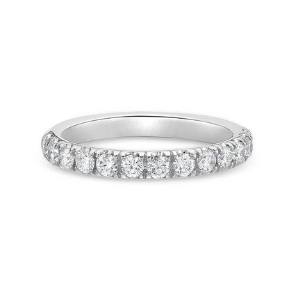 Claw Set Brilliant Cut Diamond Band image 0