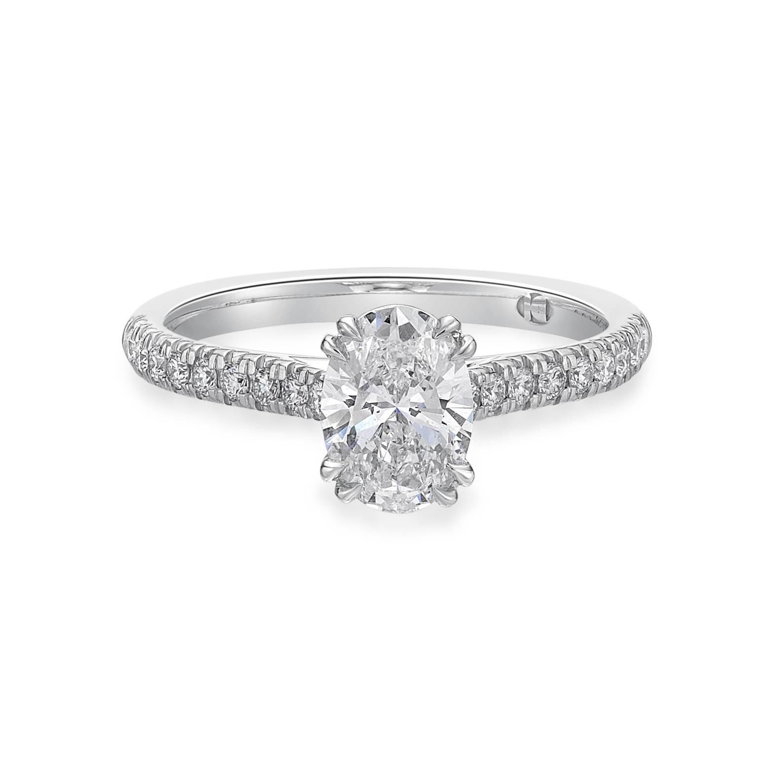 Venus - Oval Cut Diamond Engagement Ring image 0