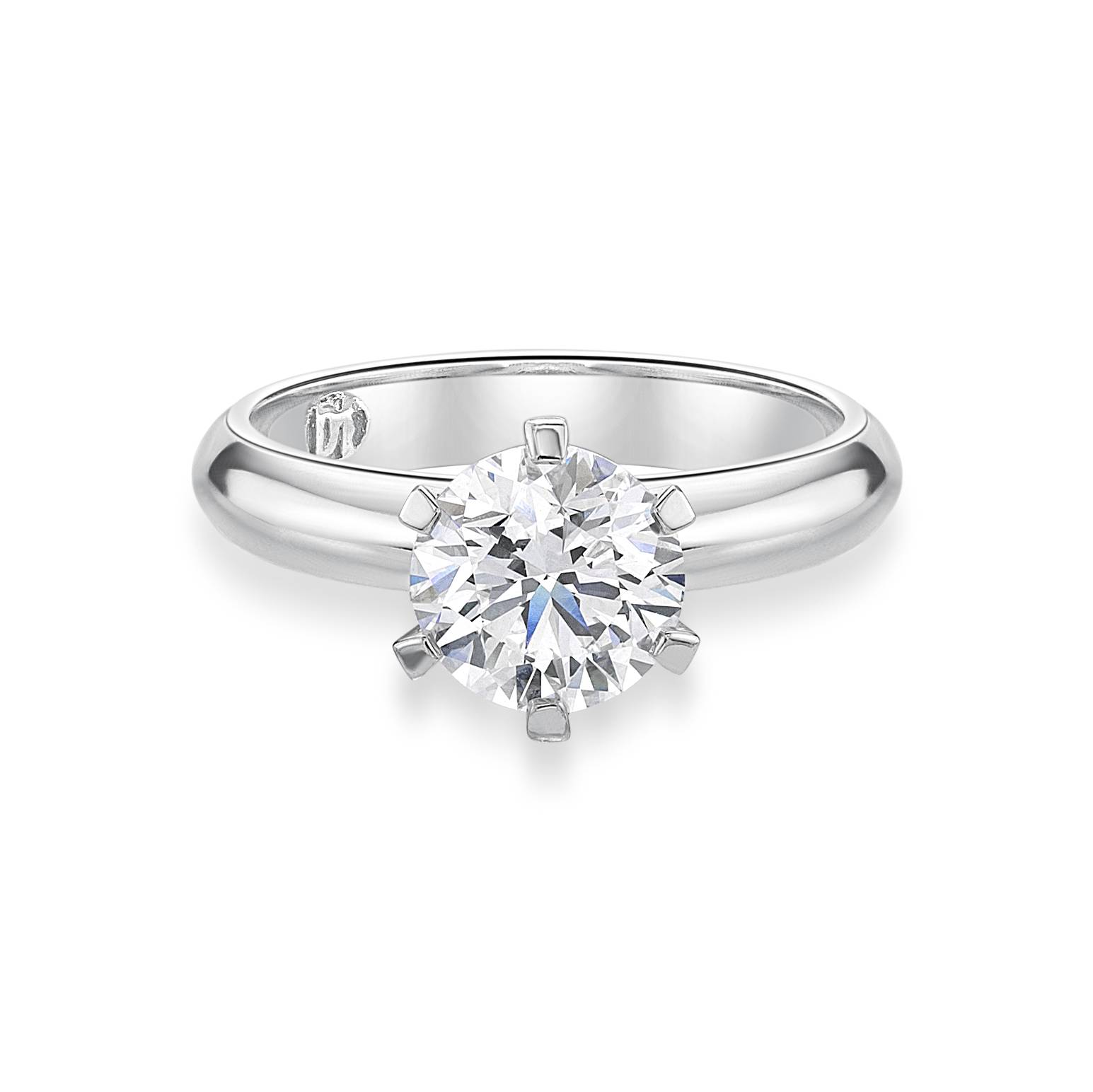 Lyra - Round Brilliant Cut Diamond Engagement Ring - Diamonds International