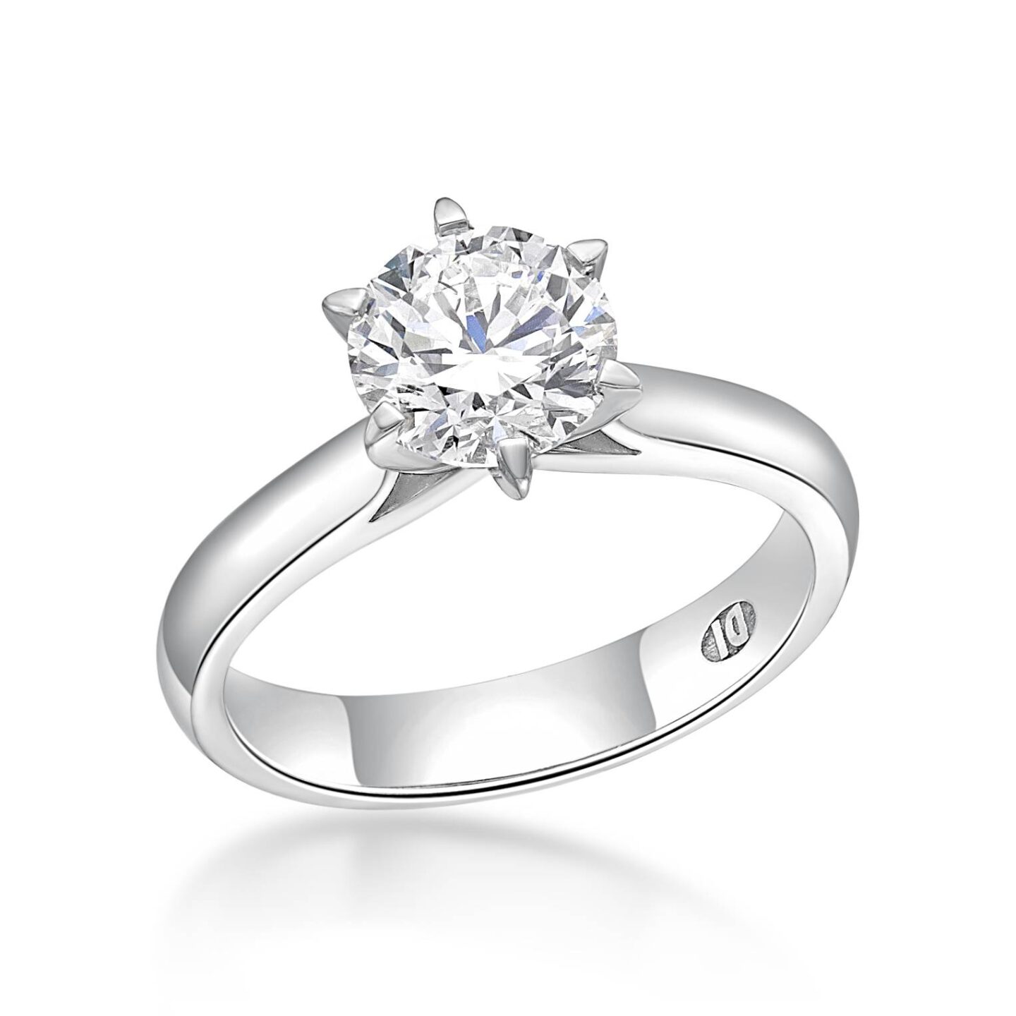 Janna – Round Brilliant Solitaire Diamond Engagement Ring