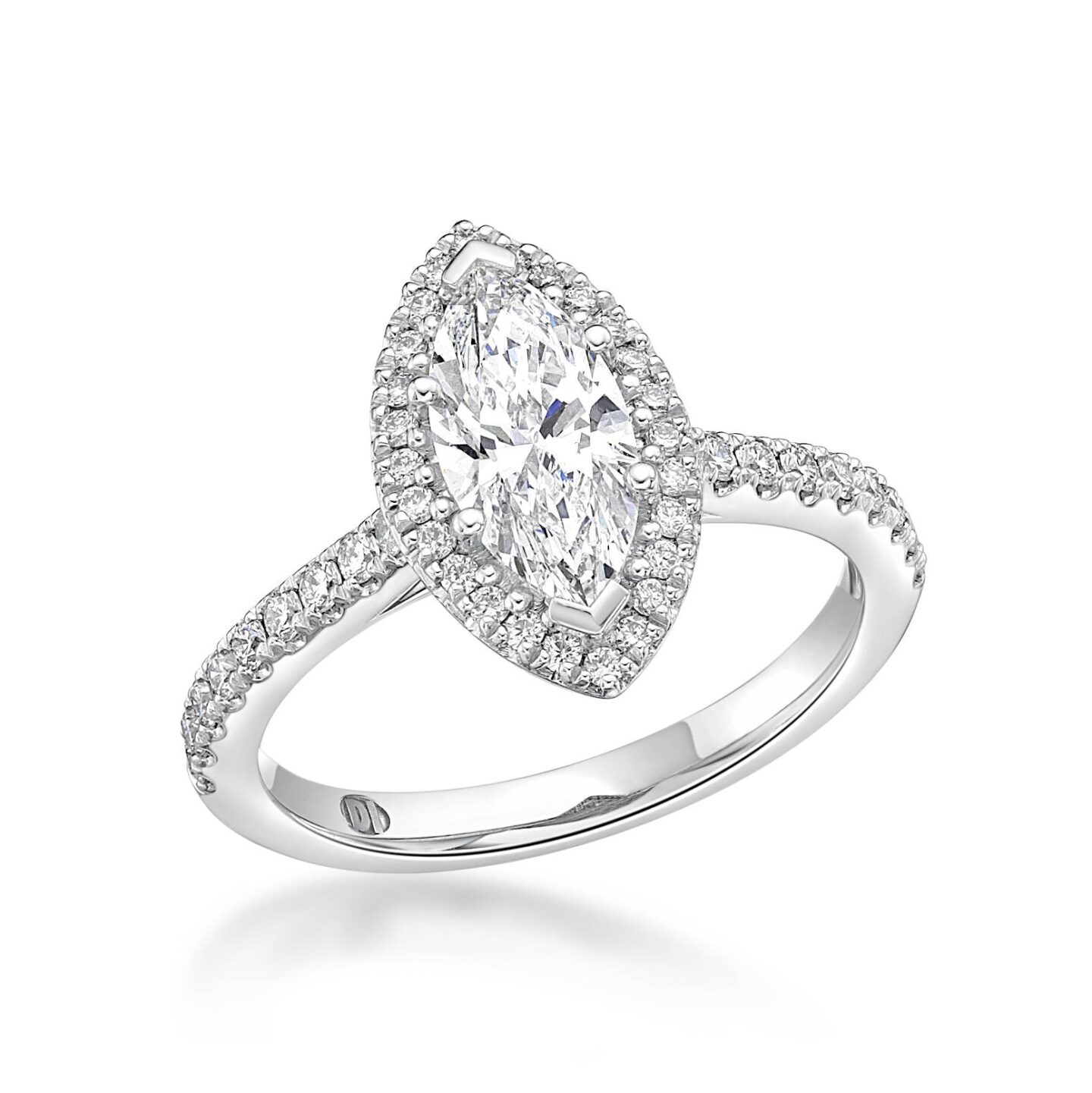 Estelle – Marquise Cut Diamond Engagement Ring