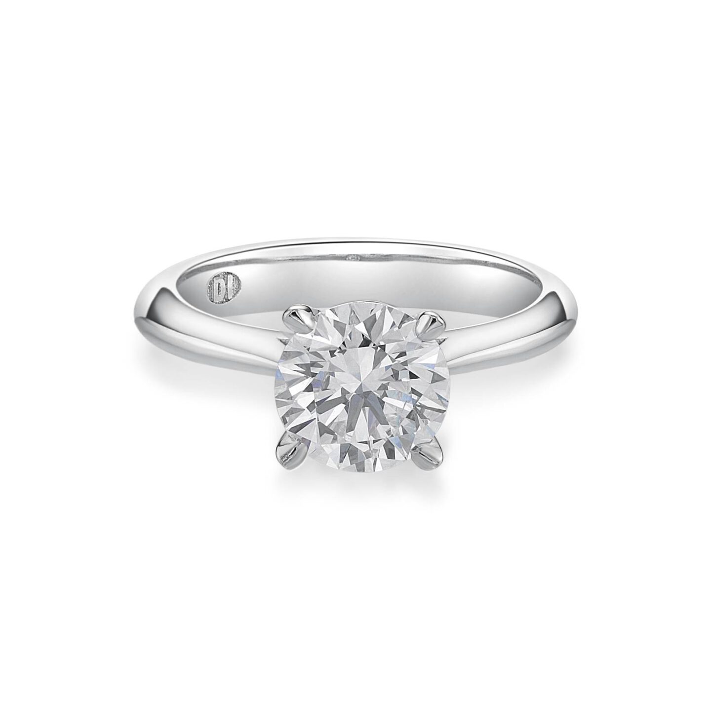 Zora – Round Brilliant Cut Diamond Engagement Ring