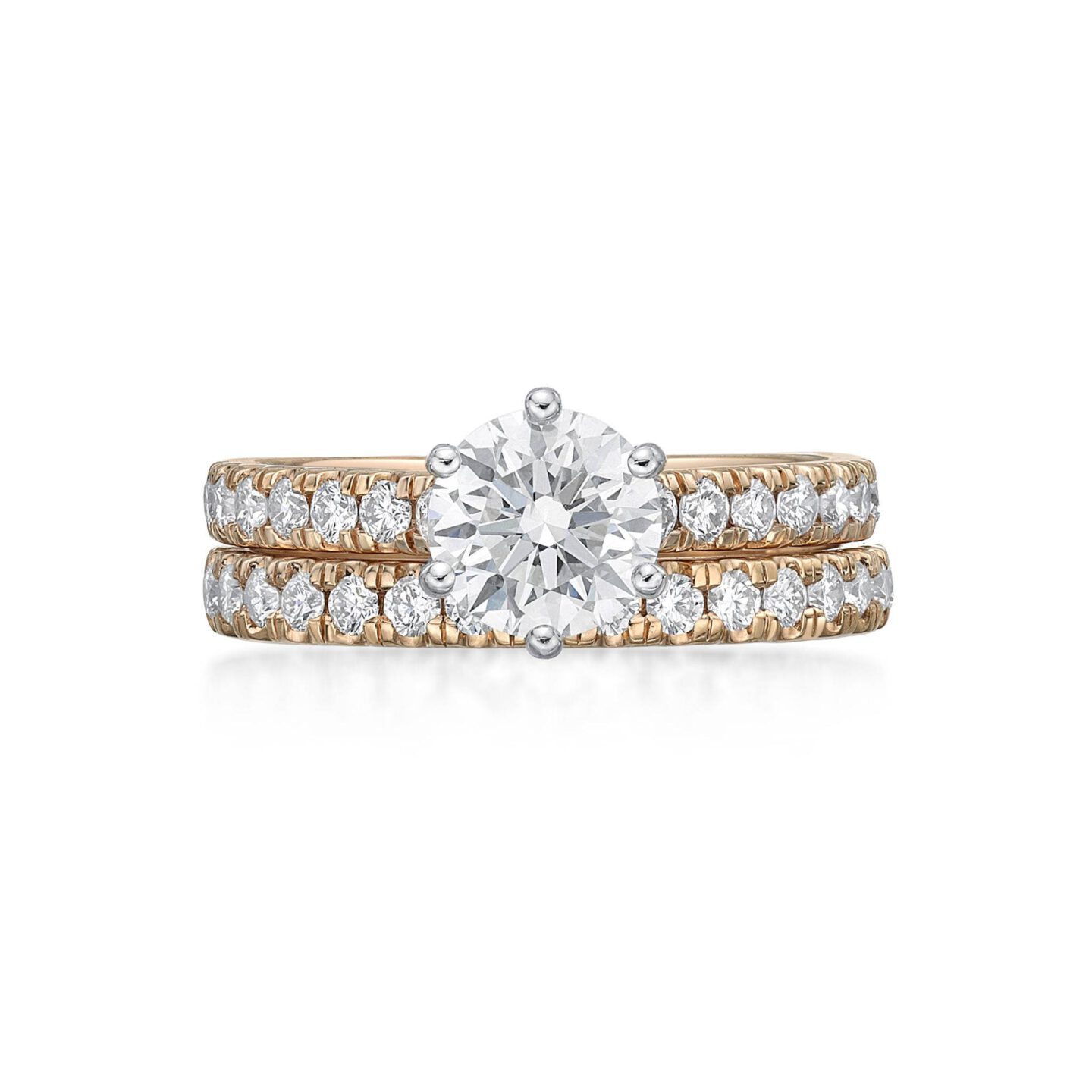 Amara – Round Brilliant Cut Diamond Engagement Ring