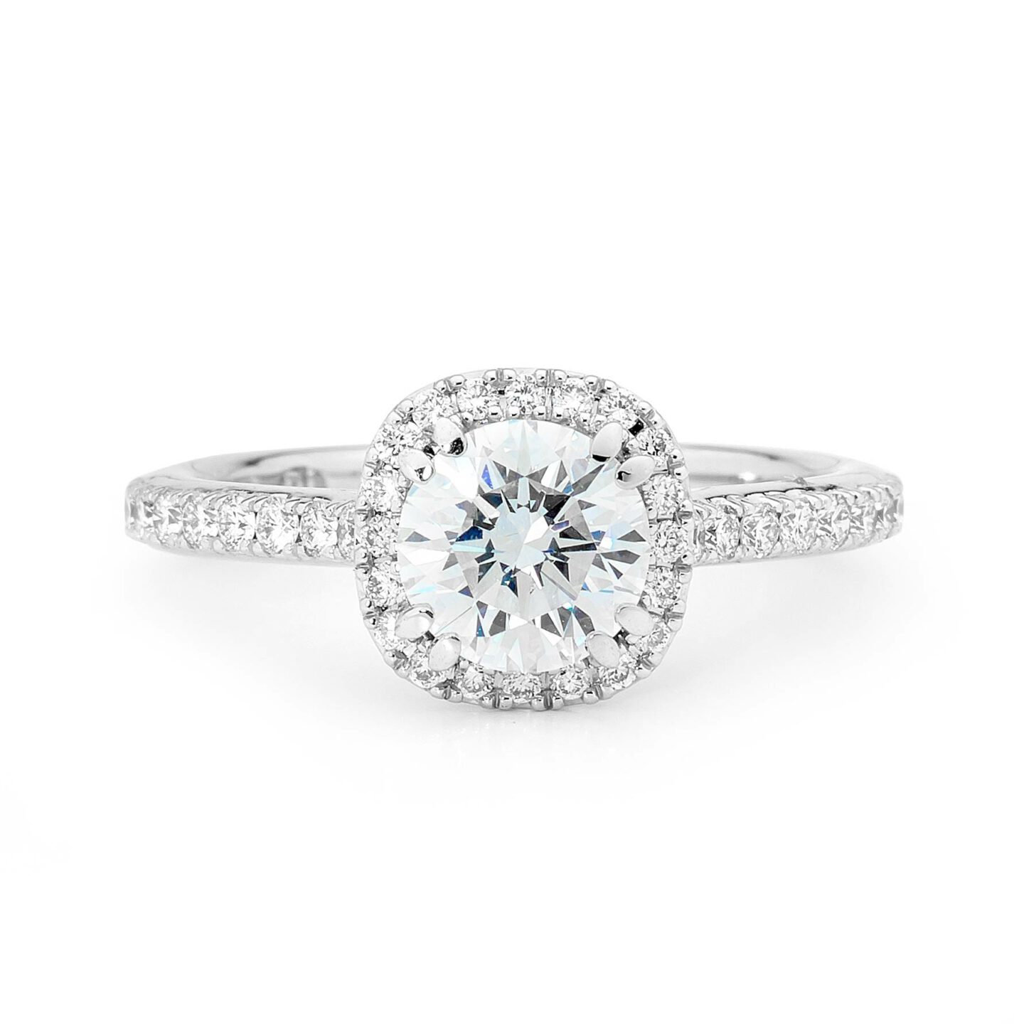 Ester – Round Brilliant Cut Diamond Engagement Ring