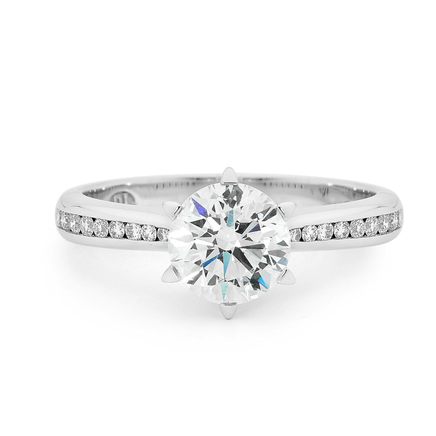 Stella Round Brilliant Diamond Engagement Ring